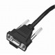 Honeywell CBL-000-300-S00 cable de serie Negro 3 m RS232 DB9